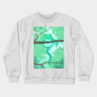 Hang in There Froggy Crewneck Sweatshirt